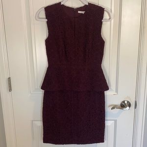 New Diane von Furstenberg dress with peplum